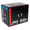 thumbnail image 3 of PRISP Foam Plyometric Jump Box - 20" 24" 30" Soft Adjustable Plyo Box, 18lb, 3 of 5