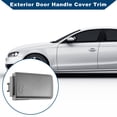 thumbnail image 2 of Unique Bargains No.LR030193 Exterior Door Handle Cover Trim Fit for Land Rover LR4 / Discovery 4 2010-2016 Door Handle Cover 1 Pcs Matte Gray, 2 of 7