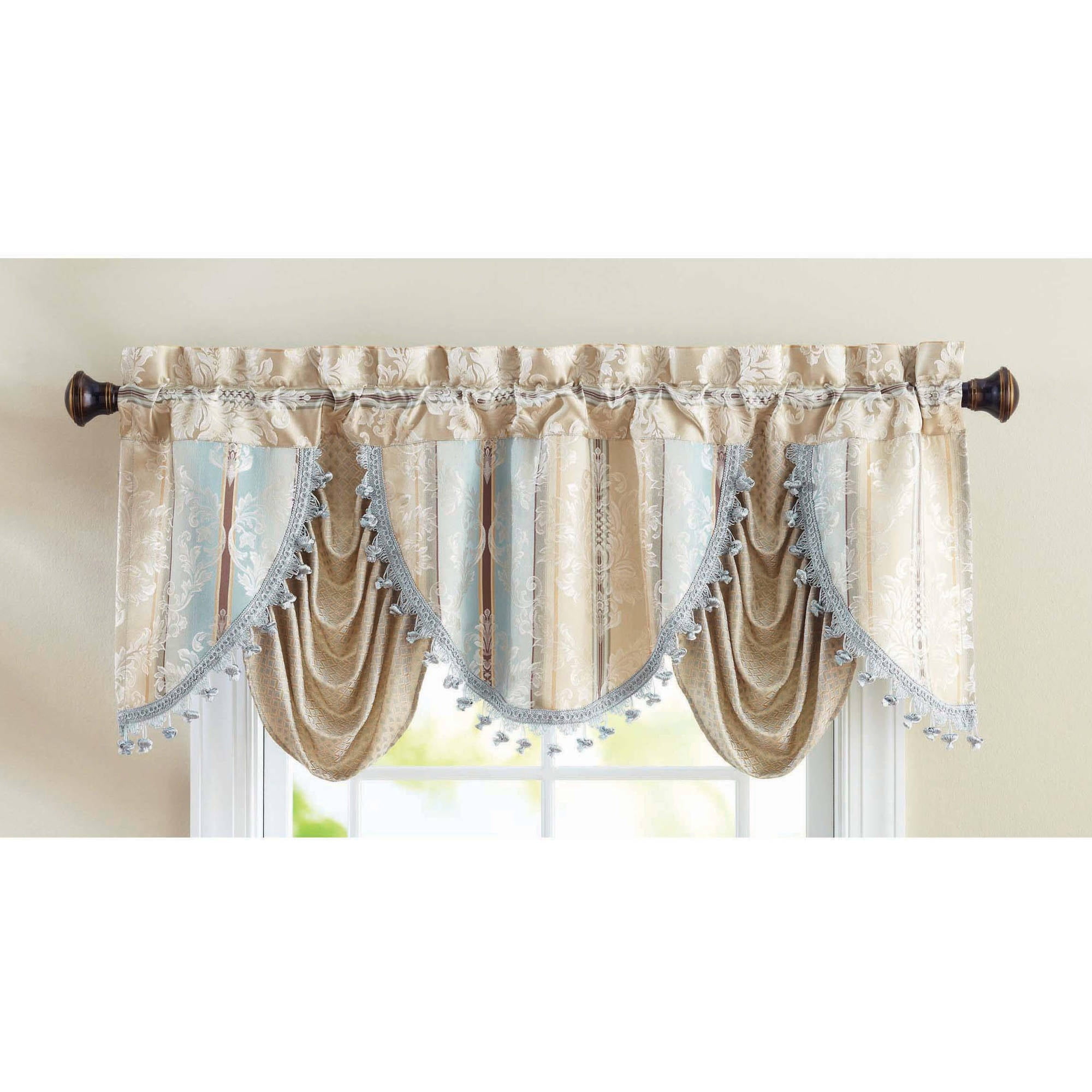 Fleetwood Kitchen Curtains And Valance Set Walmartcom