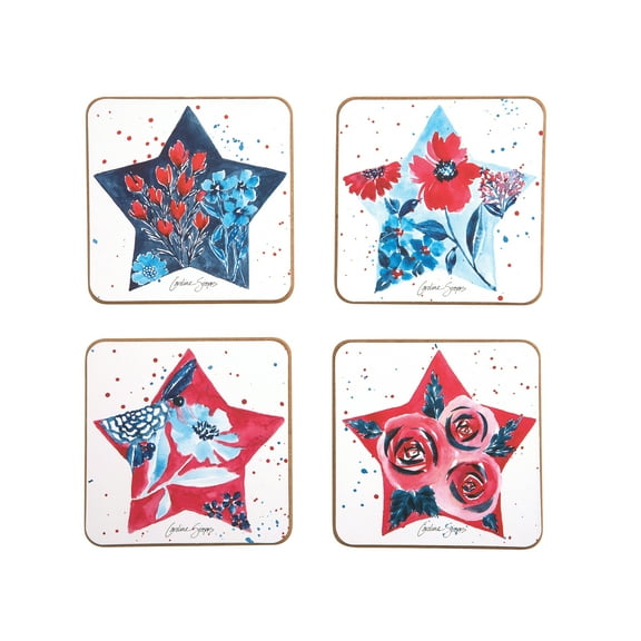 Fourth Of July Coaster Set of 4