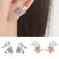 thumbnail image 2 of Manchons d'Oreilles Créatifs en Faux Cuivre Perlé Boucles d'Oreilles de Cartilage Boucles d'Oreilles Non Percées, 2 of 9
