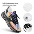 thumbnail image 4 of Rainbow Cats Walking Shoes for Men Woman Lightweight Tennis Fashion Elastic Sports Shoes Cushion Basketball Shoes, 4 of 7