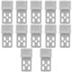 thumbnail image 1 of 12pcs Upholstery Spring Clips for Sofa Bed Silent Furniture Spring Clips for Couch Repair Couch Sagging Support Sofa Upholstery Support, 1 of 3