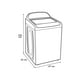 thumbnail image 2 of LAVADORA 14KG AUTOMATICA CARGA SUPERIOR 6 CICLOS BLANCO DAEWOO Daewoo DWF//DG281AWW3, 2 of 2