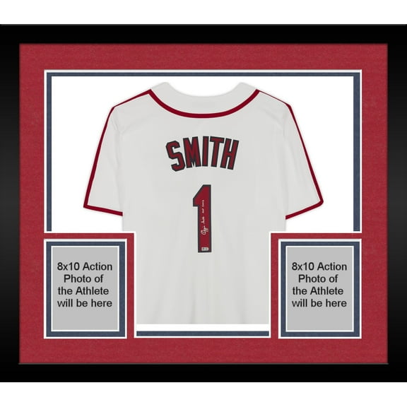 Ozzie Smith St. Louis Cardinals Autographed White Nike Cooperstown Collection Replica Jersey with "HOF 2002" Inscription