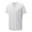 White, variant on YLSDY Fashion Men's Summer Casual Henley Shirts Fashion V Neck Short Sleeve Loose Fit Tops Comfort Breathable Beach Tees Army Green XXXL