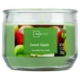 thumbnail image 2 of (3 pack) Mainstays Sweet Apple Scented 3-Wick Glass Jar Candle, 11.5 oz., 2 of 8