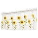 thumbnail image 1 of Cortinas de girasol bordadas Wosthever decoración de sala de estar barra de Cortina corta, 1 of 6