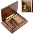 thumbnail image 4 of Floral Italian Hand Crafted Inlaid Wood Jewelry Music Box Plays Amazing Grace, 4 of 7