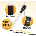 thumbnail image 2 of Whiteboard Markers, 20 Pieces Black Dry Erase Whiteboard Markers with Eraser Fine Tip Whiteboard Markers for KidsSurprise Gift Great Gift, 2 of 5