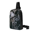 thumbnail image 2 of Death Note Sling Crossbody Backpack Shoulder Bag Chest Bag Daypack Sling Bags, 2 of 8