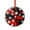 style, variant on Merry Christmas Rooster Glass Ornament Rustic Rooster Country Style Round Glass Christmas Ornaments Xmas Decor Indoor Home Holiday Party Gifts