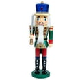 thumbnail image 1 of MasteelfCA Wooden Soldier Model Nutcracker Figurine Xmas Nutcracker Adorn Desktop Nutcracker Decor, 1 of 8
