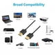 thumbnail image 5 of Cable 2.0 compatible con mini Cables compatibles a 4K@60Hz 18gbps 2160p 1080p macho-Macho Ultra suave y delgado Extremadamente flexible para HDTV Proyector portátil, 5 of 9