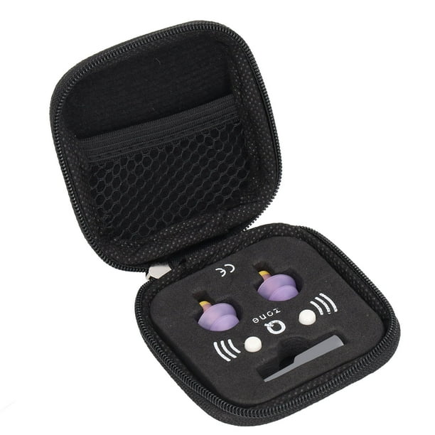 Tapones para los oídos para conciertos, tapones para los oídos para dormir, auriculares reutilizables con cancelación de ruido, tapones para los oídos de silicona, máxima confiabilidad