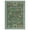 Green, variant on GlowSol 8'x10' Mushroom Print Area Rugs for Living Room Bedroom Washable Insect Floral Soft Thin Throw Rug, Brown