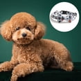 thumbnail image 3 of Equipado con un nudo de correa para collar de perro, collar de perro ajustable con cierre de seguridad de campana, bonito collar para mascotas., 3 of 5