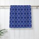 thumbnail image 5 of Balery Blue Gold Grid Lantern Shapes Toalla de Microfibra Premium con Estampado – 27.5x16 pulgadas, Alta Absorción, Suave y Aterciopelada, Secado Rápido, 5 of 6