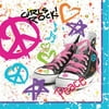 Partypro 665583 Discontinued Girls Rock 80'S Lunch Napkin