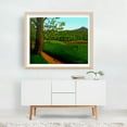 thumbnail image 4 of Out in the Back Forty - Painting Landscape Pastoral Rural Nature Countryside Scenic Mountain Oak Framed Wall Art Print 6 x 8 inches, 4 of 5