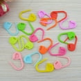 thumbnail image 3 of Qyaukm 120 Pcs Locking Stitch Markers, Plastic Ring Markers for Knitting and Crochet, Row Counter & Place Keepers for Yarn Projects, Colorful Sewing Notions Accessories (Quantity May Vary), 3 of 4