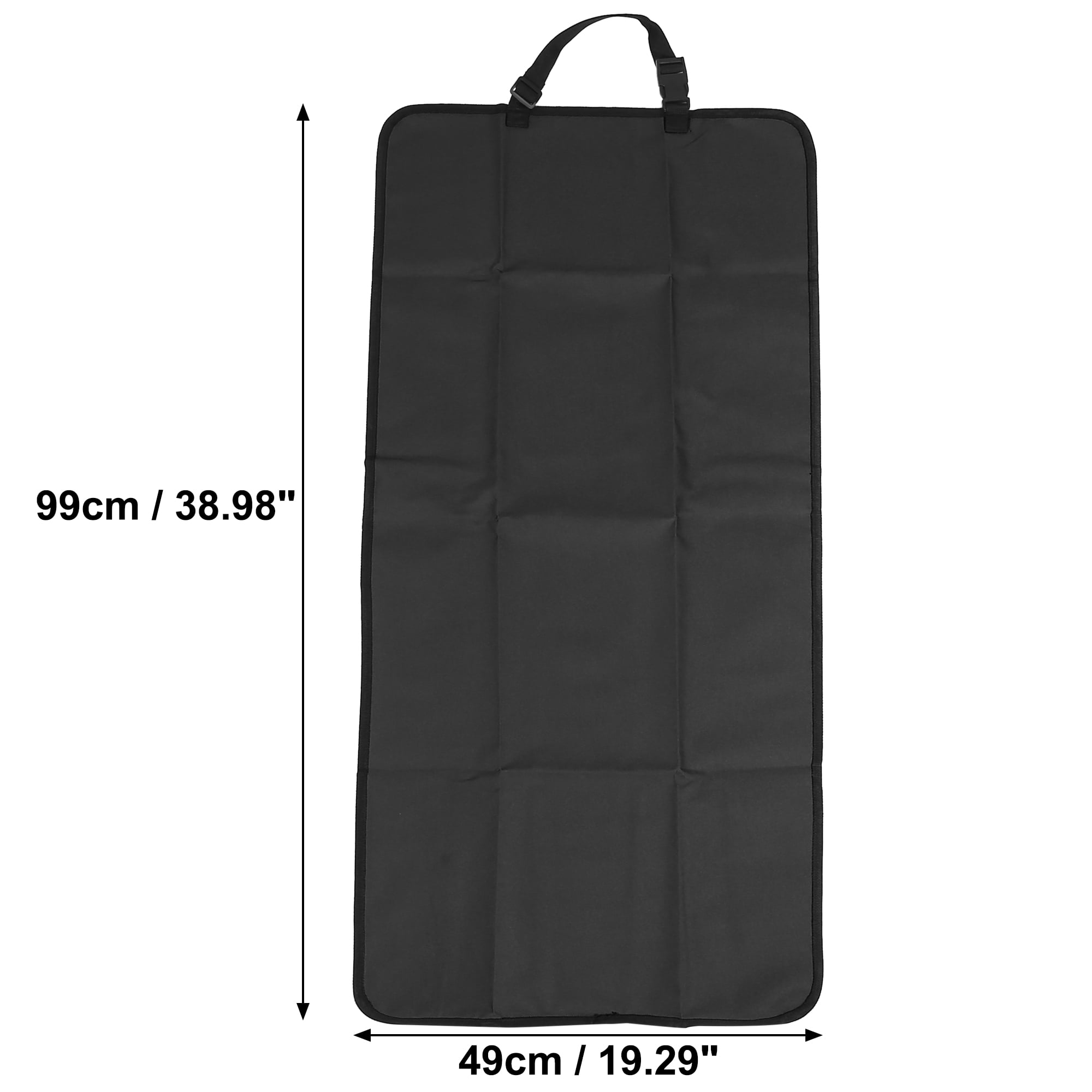Unique Bargains Universal Car Front Pet Dog Back Seat Cover Protector Waterproof Black