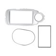 thumbnail image 1 of 2Din Stereo Radio Fascia DVD Audio Player Navigation Panel Frame Fit for Yaris XP130/Vitz 2011-2014, 1 of 14