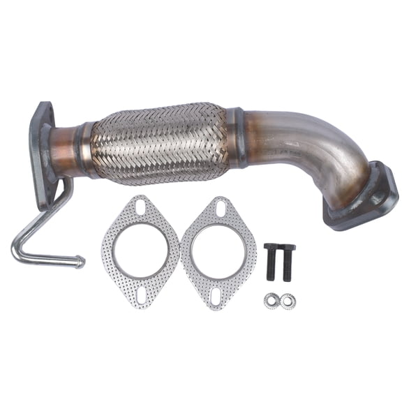NEWZQ Front Exhaust Pipe Fits Select: 2011-2016 Hyundai Elantra 2014-2016 Kia Forte Sedan 1.8L 1Pc
