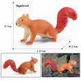 thumbnail image 1 of Oenux Wild Animals Simulation Rodent Marmot Mouse Model Squirrel Rat Chinchilla Action Figure Figurine Collection Cute Kid Toy, 1 of 10