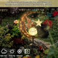 thumbnail image 3 of SHAR Solar Moon Garden Light - Decorative Outdoor LED Solar Light for Lawn, Path, Patio, Balcony, and Yard Decoration, 3 of 5