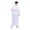 white, variant on Kannior EVA Raincoat, Unisex Hooded Long Length Waterproof Reusable Rain Ponchos, Fits Most for Outdoor Travel Hiking Commute