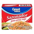 thumbnail image 1 of Sazonador Great Value para arroz rojo 4 piezas 17 g c/u, 1 of 4