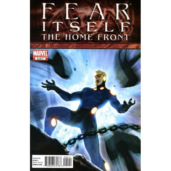 Fear Itself: The Home Front #5 VF ; Marvel Comic Book