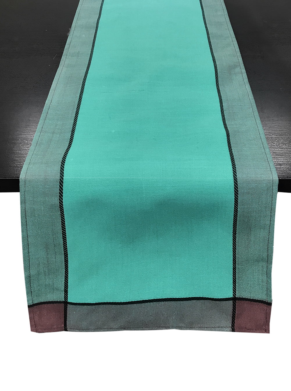 Fennco Styles Maison Beaujard Provencal Design Table Dinner Cloth Napkin 20x20 Napkin-Set of 4, Sea Green