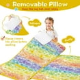 thumbnail image 3 of Pioneer Flower Floral Print Pattern Toddler Nap Mats for Kids Preschool,Sleeping Mat Bag or Kids,Toddler Sleeping Bag,Toddler Nap Mat or Daycare, 3 of 6