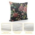 thumbnail image 4 of GOSMITH Throw Pillow Cover Seamless Vintage Flower Pattern on Navy Background Decorative Square Pillow Case for Home Bedroom Living Room Cushion Cover, 4 of 5