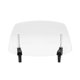thumbnail image 1 of Clipon Wind Deflector, Windshield Extension, Adjustable, Universal Fit for Most Motorcycles with Windshield, Clear, 1 of 5