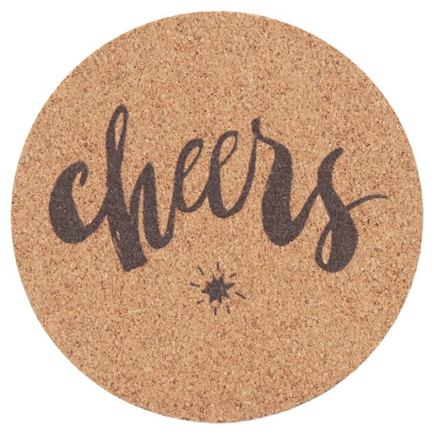 Mainstays Ms Coaster Cork Chrs