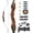 62"-40 lb, variant on Clianle 62" Recurve Bow Set for Beginners, Teenagers, and Adults, Wooden Takedown Recurve Bow Package for Outdoor Hunting, Shooting Practice, or Competitive Shooting,40 Lbs