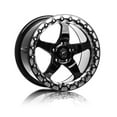 thumbnail image 2 of Forgestar F00170071P00 17 x 10 in. D5 5 x 115 mm Bolt Pattern ET00 5.5 in. Backspace Wheel, Gloss Black, 2 of 4