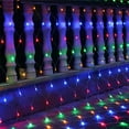 thumbnail image 3 of Mesh Net Lights Indoor Outdoor 5 FT x 5 FT Connectable Waterproof Christmas String Lights with 8 Modes Decorations for Christmas Xmas Tree Party Yard Bushes Garden Decor(Multicolor), 3 of 6