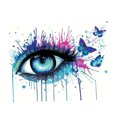 thumbnail image 1 of Pintura de bricolaje por números para adultos, niños, s de pintura por números, dibujo en para la decoración de de para hogar, Ojo Macarena Cuadro de pintura al óleo, 1 of 6