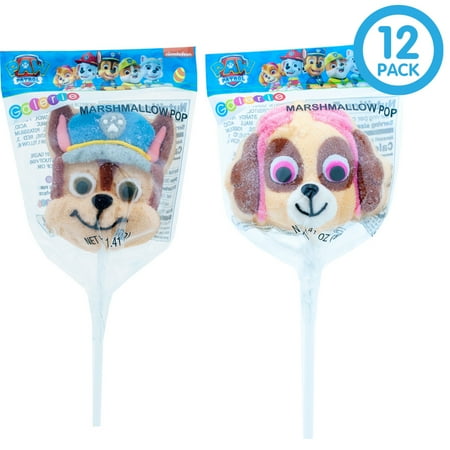 Paw Patrol Marshmallow Pop Party Favors