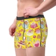 thumbnail image 2 of Gukieu Love Heart1 Print Men's Boxer Briefs, High Elastic Moisture Wicking Boxer Briefs Underwear-Small, 2 of 5