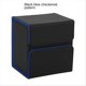 thumbnail image 2 of Card Protector, Large Capacity Storage Box Black+Blue, 2 of 5