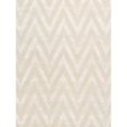 thumbnail image 2 of Pasargad Home Edgy 5' x 8' Hand-Tufted Silk and Wool Ivory Rug, For Indoor Space and all Age of Group, 2 of 4