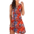 thumbnail image 1 of Vestido sin mangas sin mangas con estampado de verano suelto para mujer OAVQHLG3B Store  lin121212, 1 of 5