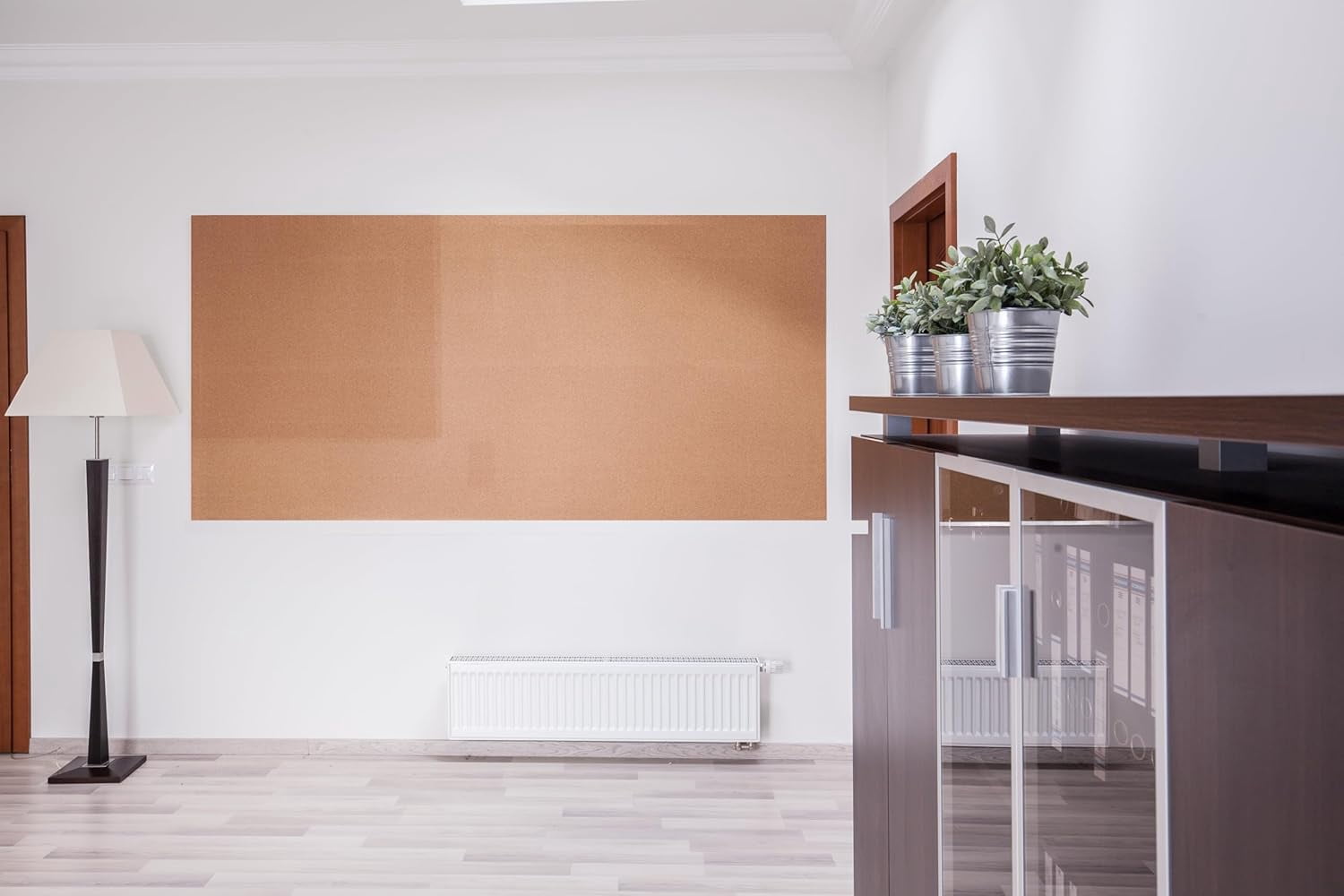 Manton Industrial Cork Sheets: 12" x 36" x 1/2" Thick (2-Pack) Bulletin Boards for Home & Office