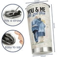 thumbnail image 6 of Husband Gifts, Gifts for Him, Gifts for Grandparents, Double Wall Vacuum Stainless Steel Insulated Travel Coffee Mug, Tumbler cup with Lid and Straw 20 oz, 6 of 6