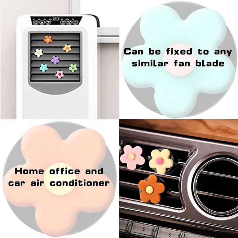 Joynaamn Bling Car Accessories for Women, Car Freshener Vent Clip with 2  Refill Pads, Cute Blue Butterfly Accessories/Décor for Car Interior Home